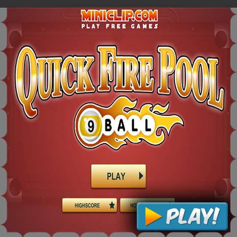 play quickfire pool