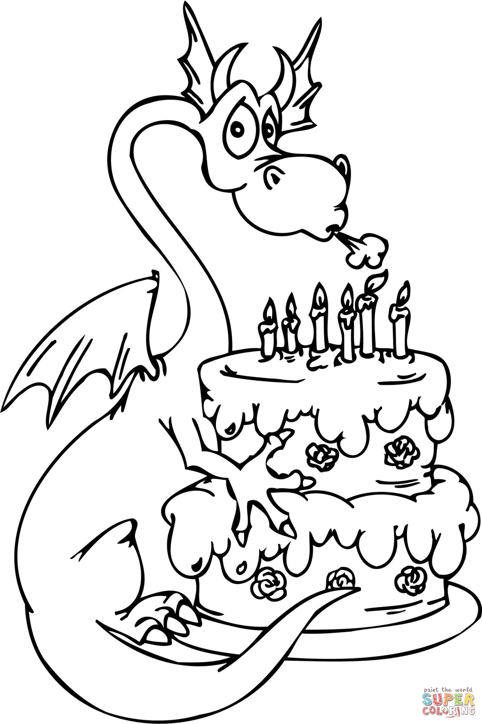 birthday coloring page birthday coloring page