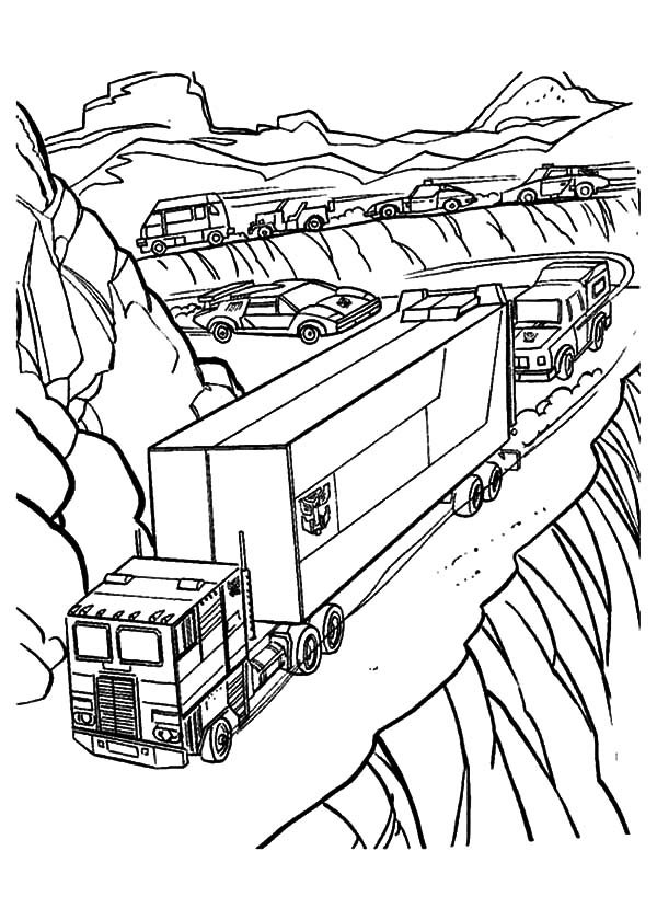 transformers Coloring Pages