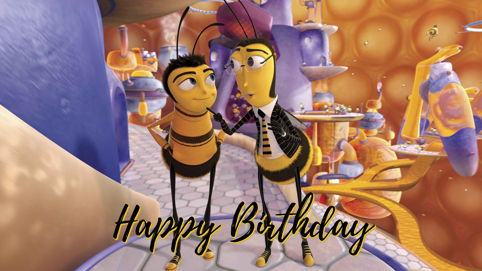 bee movie birthday cards