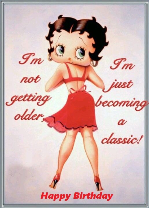 betty boop biker cards