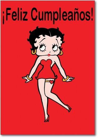 betty boop birthday cards