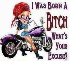 betty boop biker cards