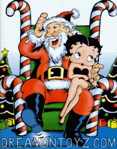 betty boop christmas cards