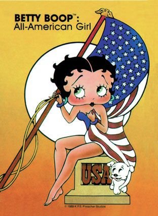 Betty Boop New Year Cards