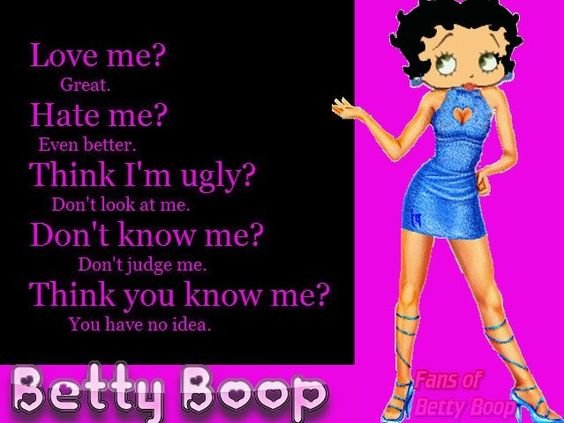 betty boop sayings