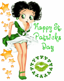 betty boop st.patricks cards cards