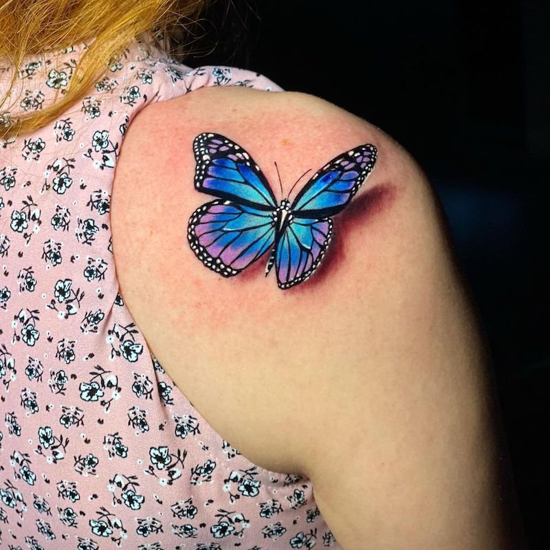Women's butterfly tattoos Tattoos
