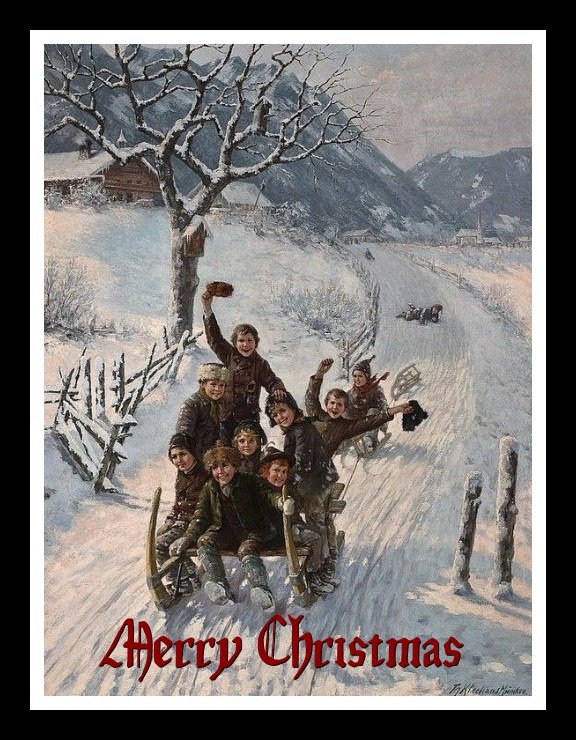 christmas-sleigh-ride ecards