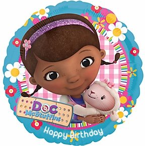 Doc McStuffins birthday cards