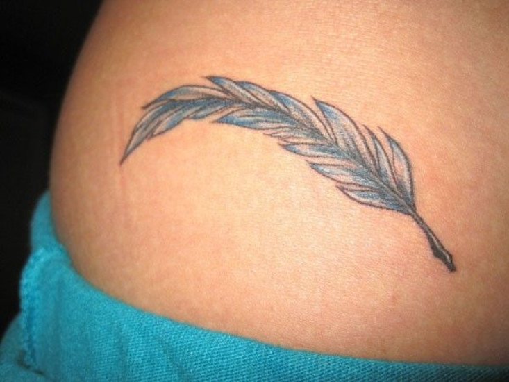 Womens feather Tattoos