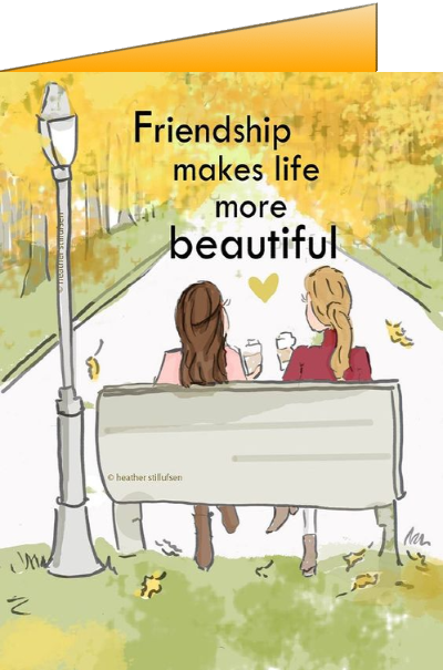 girls friendship ecards