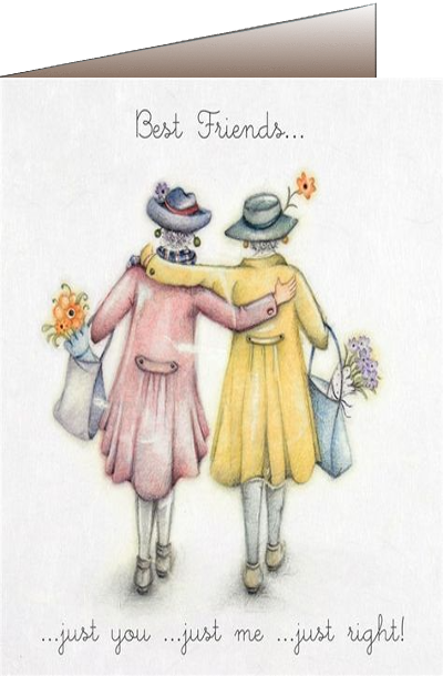 girls friendship ecards