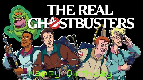 ghostbusters birthday