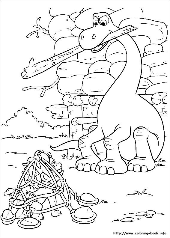 good dinosaur Coloring Pages