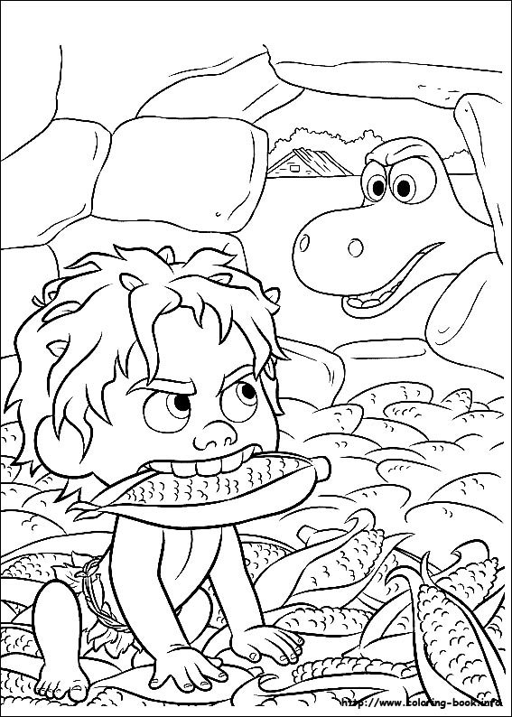 good dinosaur Coloring Pages