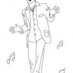 high school musical Coloring Pages