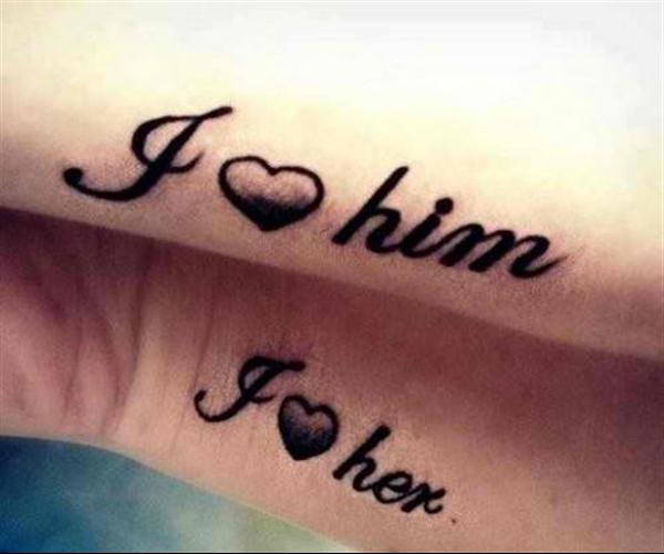 Womens Love Tattoos