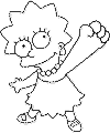 simpson Coloring Pages