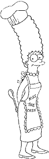 simpson Coloring Pages