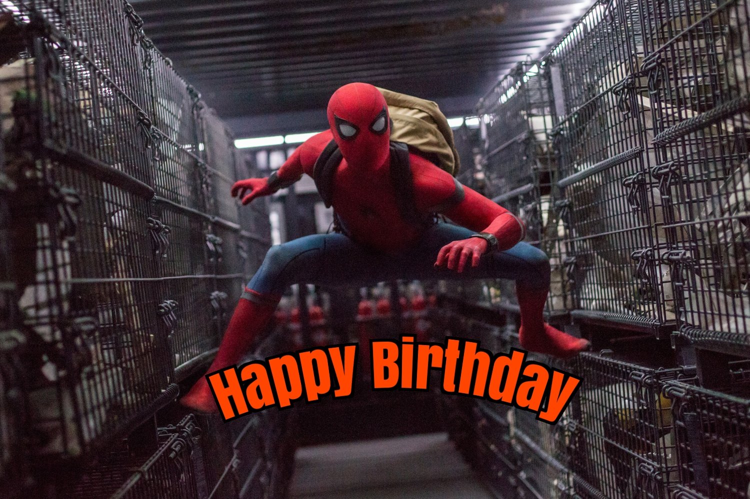 spiderman cards birthday