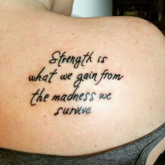 Women's Tattoo Quotes