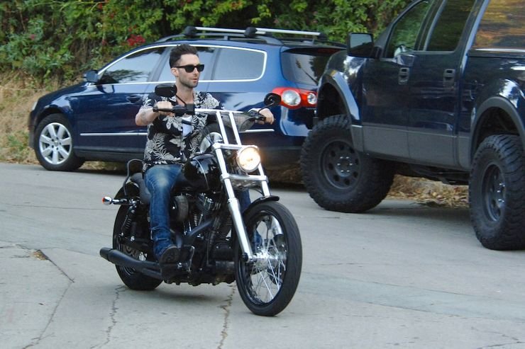Adam-Levine-biker
