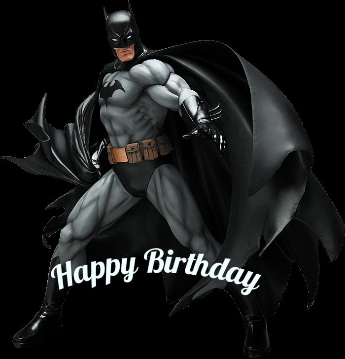 Batman birthday cards