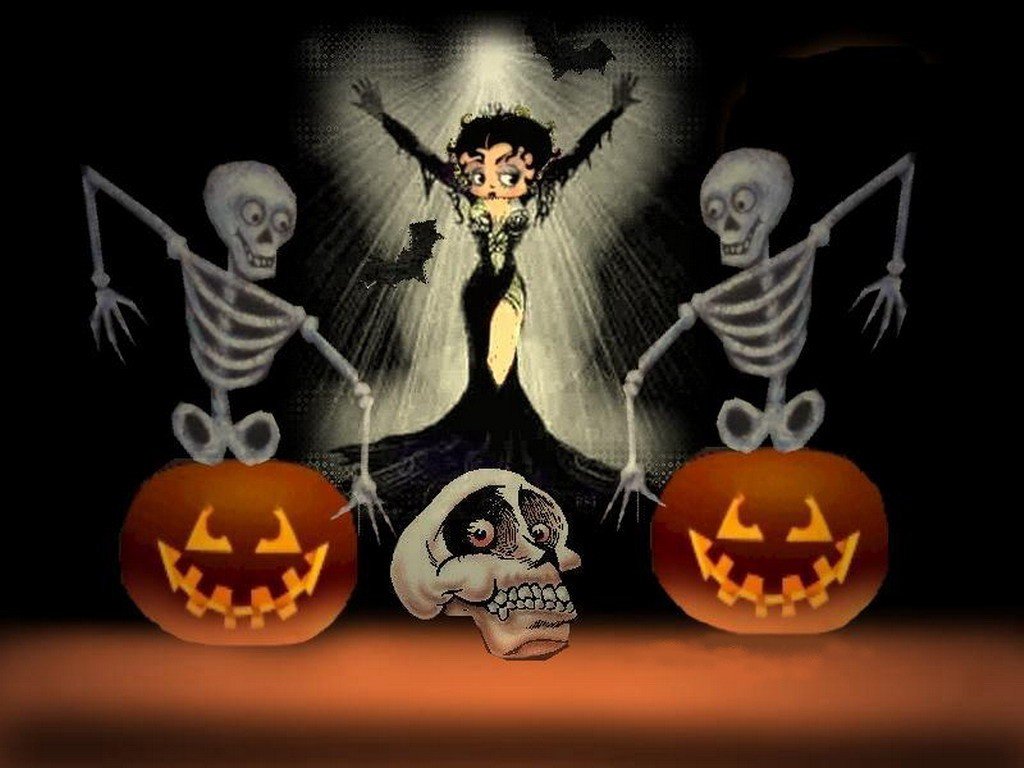 Betty Boop Halloween Ecards