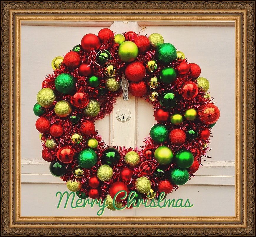 Christmas-Wreath ecards