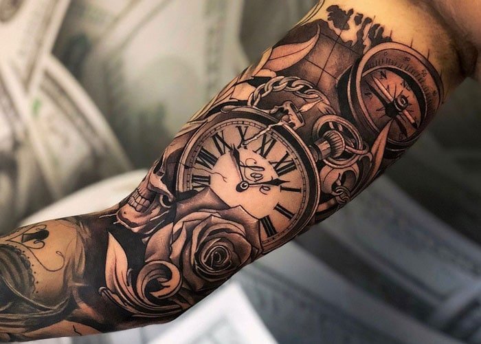 Men's Cool Arm Tattoo