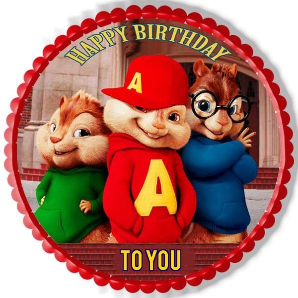 alvin-and-the-chipmunks king birthday cards