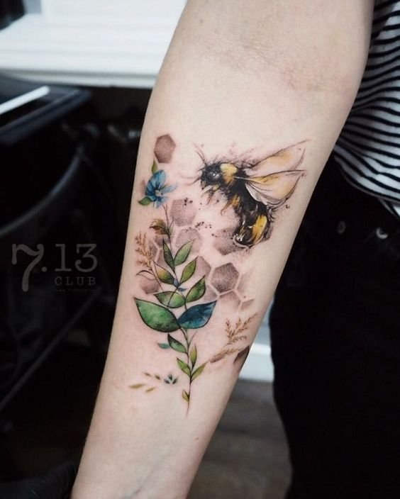 bee tattoos