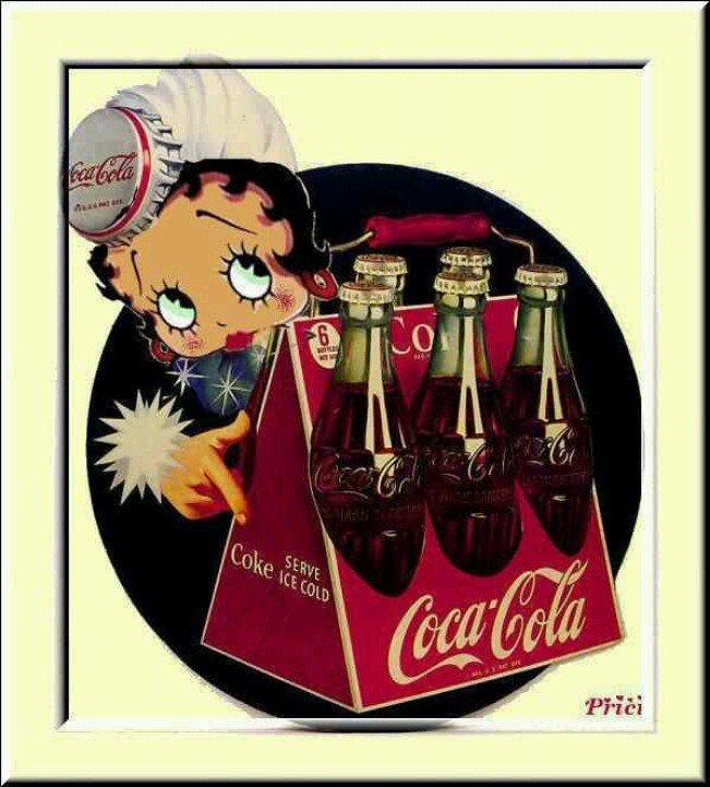 betty boop coca cola