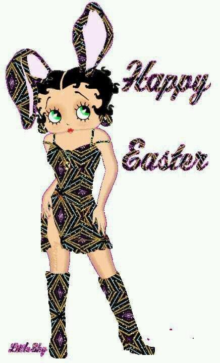 betty boop easter cards