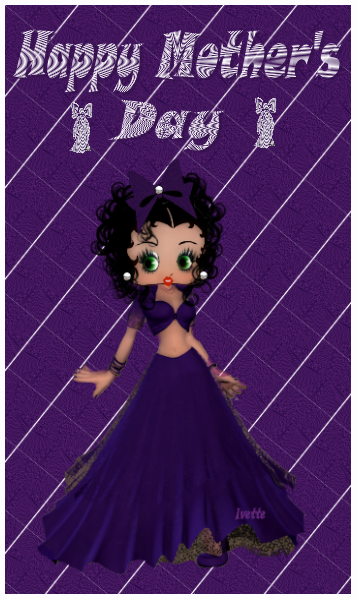 betty boop mothers day cards