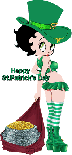 betty boop st.patricks cards