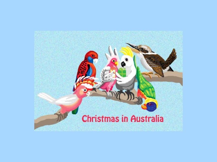 australia christmas cards