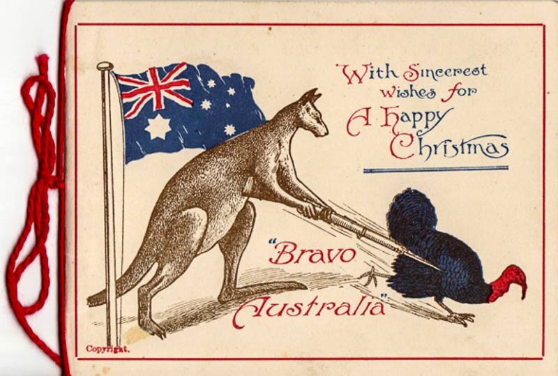 australia christmas cards