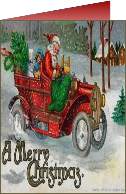 christmas cars card