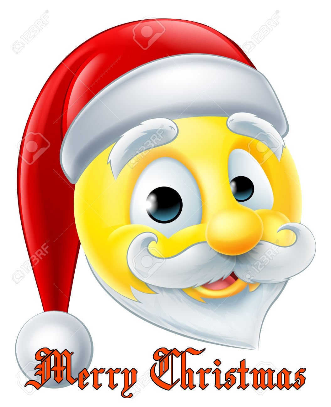 Free Emoji Christmas Card
