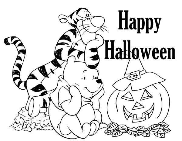 halloween coloring pages