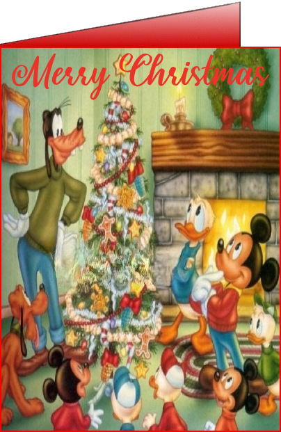 Disney Christmas Ecards