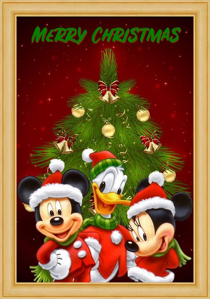 Disney Christmas Ecards