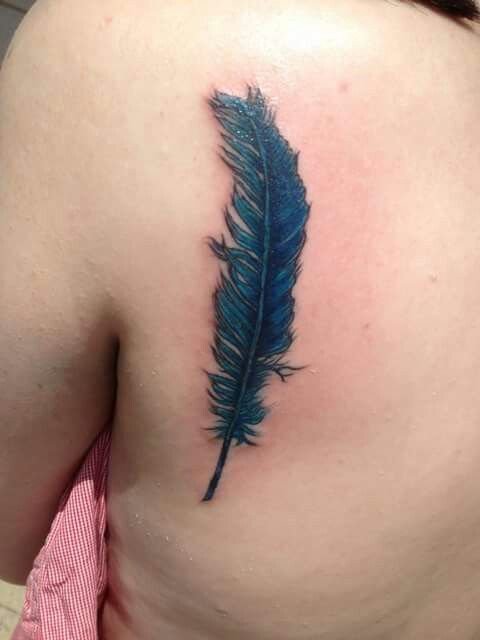 Women's Feather Tattoos