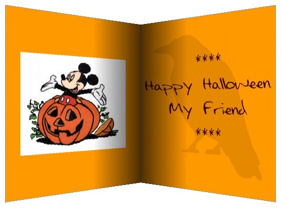 halloween 3d card ecards