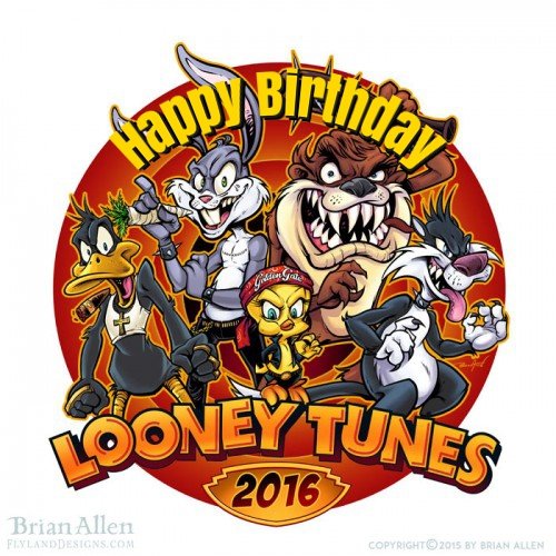 looney tunes birthday cards