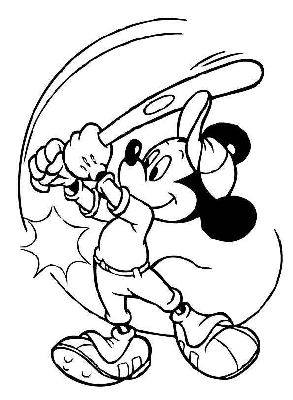 mickey mouse Coloring Pages