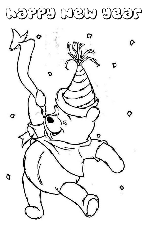 new year coloring pages
