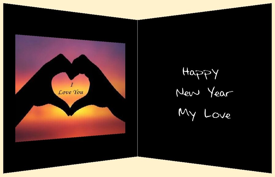 new year ecard